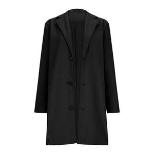 Manteau long élégant pour femme en tissu durable, à double boutonnage et ceinture, idéal pour l'hiver, personnalisable - Product Image 4