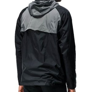 Fabricant de vêtements de rue OEM, coupe-vent de haute qualité pour hommes, pull à capuche à demi-zip pas cher, anorak personnalisé avec logo, vestes de sport - Product Image 6