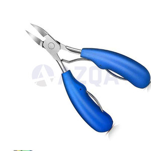 ที่ตัดเล็บสีน้ำเงิน ด้ามจับกันลื่น แข็งแรงทนทาน ที่ตัดเล็บแบบสปริงคู่ สำหรับเล็บขบ ที่ตัดเล็บสำหรับทำเล็บมือและเล็บเท้า ที่ตัดเล็บแบบแข็งแรงทนทาน - Product Image 2