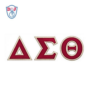 Patch brodé personnalisé thermocollant pour vêtements de fraternité et de sororité, appliques de lettres pour vêtements de sport universitaires - Product Image 3