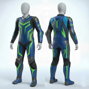 Traje de motocicleta ligero y duradero para niños, para conducción segura y actividades al aire libre, chaquetas de motocicleta de cuero genuino para niños - Product Image 1