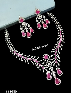 Gold Plated Geometric Kundan Pearl Necklace Earring Ring <b>Set</b> Women's Wedding Jewelry Classic Style High Quality Third Party - Product Image 1