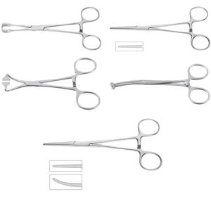 Pinza para toallas Endochice Medical Backhaus, estéril, reutilizable, con certificación CE, para uso en cirugía general, de Dentavex - Product Image 6
