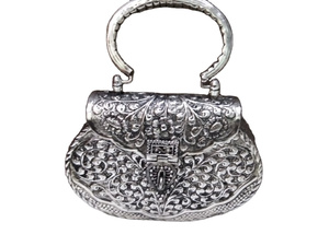 กระเป๋าคลัทช์โลหะดีไซน์สวยกระเป๋าถือคุณภาพสูงสำหรับผู้หญิงและเด็กผู้หญิงจากอินเดีย - Product Image 3