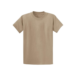 Camisetas transpirables de algodón para hombre, logotipo OEM, camiseta lisa al por mayor, camiseta con cuello redondo para hombre - Product Image 5
