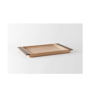 Multipurpose mango wooden rectangular serving <b>tray</b> for kitchen dining serving food <b>snacks</b> durable eco friendly decor item - Product Image 6