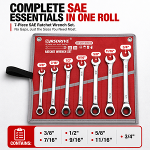 Eastman Metric Matt Finish Flex Head Ratcheting <b>Wrench</b> CR-V Steel 72 Teeth Industrial Dual-use Design OEM E-4101 - Product Image 3