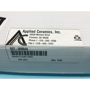 Abrazadera Inferior Applied Ceramics 922-00904A, 50058213 - Equipo y Piezas de Semiconductores de Confianza de Global Legacy - Product Image 6