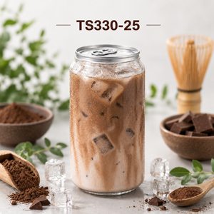 TS330-25 330ml for Clear PET Can with 55mm 202 Easy Open Lid OEM Export Plastic <b>Bottles</b> for Beverage Packaging - Product Image 3