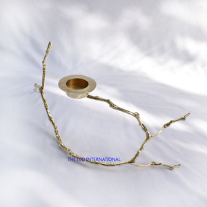 Nouveaux produits, porte-bougie décoratif personnalisé de style européen rustique, en béton, porte-bougie unique, paires de 3 - Product Image 2