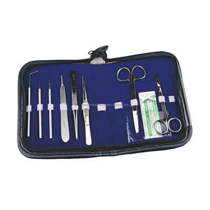 Kit de Disección para Estudiantes, Instrumentos Quirúrgicos de Acero Inoxidable, Manual, Certificado CE ISO, OEM ODM, para Laboratorios Médicos y Veterinarios - Product Image 1