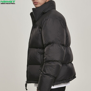 Chaqueta de Invierno Acolchada Extra Grande para Hombre, Abrigo Grueso de Burbujas, Corte Holgado, Estilo Urbano, Unisex, Ropa de Abrigo Cálida - Product Image 2
