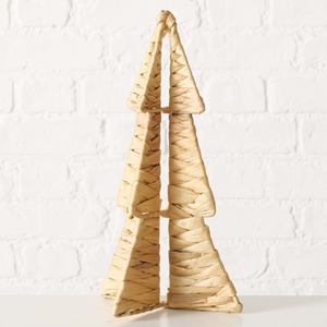 Pencil christmas <b>tree</b> small size <b>tabletop</b> decor center pieces handbraided water hyacinth <b>trees</b> - Product Image 6