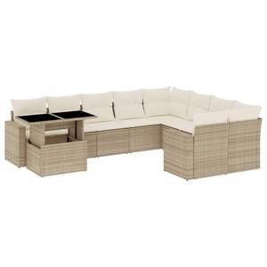 Ensemble de canapés de jardin beige - Product Image 2