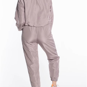 Top Quality Custom Rhinestone <b>Tracksuit</b> Wholesale Customized Winter Windbreaker <b>Tracksuits</b> Set For Hot Sale OEM Wind Breaker - Product Image 6