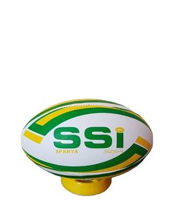 Ballon de rugby Game-Ready Taille 5 pour les matchs de compétition Precision Flight Strong Grip Tough Build High Air Durable Logo for Sports - Product Image 6