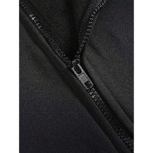 Sudadera con Capucha Premium para Hombre, Invierno 2026/2027, con Cierre, Forro Polar Suave, Transpirable, de Secado Rápido, Color Liso, para Uso Diario y Casual - Product Image 5