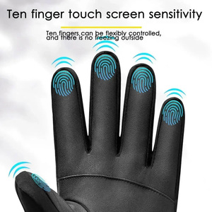 Guantes de Ciclismo y Snowboard Gruesos para Invierno, Resistentes al Viento, con Compatibilidad con Pantalla Táctil - Product Image 3