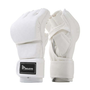 Meilleur prix, gants de MMA unisexes à demi-doigts, service OEM, fabriqués au Pakistan, respirants, séchage rapide, pour adultes, entraînement de kickboxing et de boxe - Product Image 5