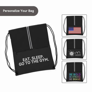 Mochila con Cordón, Bolsa Deportiva, Bolsa con Cordón para Gimnasio, para Hombre y Mujer, Alta Calidad y Gran Venta en Pakistán - Product Image 3