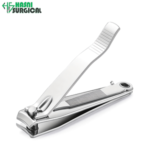 เครื่องตัดเล็บสแตนเลส HASNI SURGICAL แบบขายส่ง พร้อมใบมีดเว้า สำหรับตกแต่งเล็บและดูแลเล็บ - Product Image 4