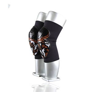 Protège-genoux rembourrés personnalisés marron camouflage pour basketball et football, anti-collision, élastiques, protection des articulations, paire - Product Image 5