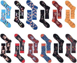 Premium Quality Men's <b>Winter</b> Casual <b>Socks</b> Breathable Comfortable Knitted Spandex/Nylon Snagging Resistance Customizable for - Product Image 3