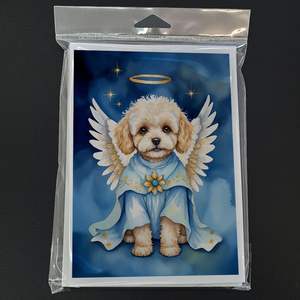 Maltipoo Lot de 8 cartes de vœux My Angel capricieuses format A7 5x7 cartes vierges avec enveloppes - Product Image 3