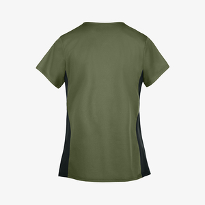 Vêtements d'été tendance, vente en gros d'usine, hauts en tricot pour femmes, manches courtes, multi-poches, respirants - Product Image 3