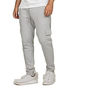 Pantalones Chino Cargo de Algodón Elásticos Casuales Premium para Hombre, Corte Ajustado, Transpirables, Cintura Elástica con Cordón, Ligeros - Product Image 2