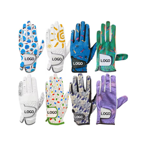 Nouveaux gants de golf en cuir Cabretta blanc, tissu respirant, logo personnalisé, matière douce, gants de golf durables en peau de mouton - Product Image 6