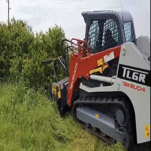 <b>Powerful</b> Diesel Engine Takeuchi Skid Steer Loader PLC Motor Crawler Type High Efficiency Ready Fast Land Clearing Heavy <b>Brush</b> - Product Image 2