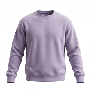 เสื้อพูลโอเวอร์ผู้ชายสีพื้น ผ้าฝ้ายนุ่ม แห้งเร็ว ระบายอากาศดี ไม่เป็นขุย เหมาะสำหรับฤดูหนาว แขนยาวปกติ เป็นมิตรต่อสิ่งแวดล้อม รับผลิตแบบ OEM - Product Image 4