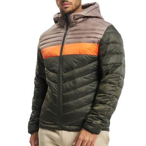 Dernier modèle Conception Vêtements de sport Nouveau design Couleur unie Logo personnalisé Veste à bulles décontractée pour hommes chaude Veste d'hiver - Product Image 1