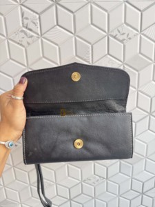Custom New Designer 2026 Hand <b>Tooled</b> Carving <b>Leather</b> Clutch Stylish Hair On Hide Multi Uses Western Women's Wrist Wallets - Product Image 5