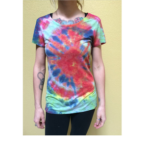 T-shirt imprimé décontracté pour femmes, en coton respirant, à manches courtes, léger et confortable, pour l'été - Product Image 6