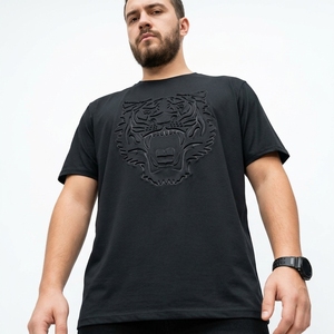 Camiseta de Hombre Oem Sostenible 100% Algodón Premium, Estilo Vintage, Corte Holgado, con Estampado Personalizado en Relieve - Product Image 6