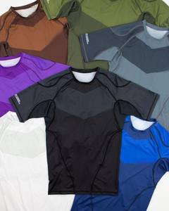 ชุดคอมเพรสชั่น MMA สำหรับผู้ชาย ออกแบบโดย OEM ชุด 2 ชิ้น พิมพ์ลายแบบ Sublimation สำหรับฝึกซ้อมในยิม - Product Image 6