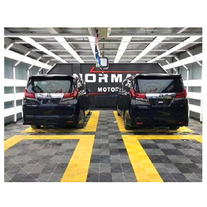 กระเบื้องปูพื้นโรงรถแบบโมดูลาร์แข็งแรงทนทาน แผ่นปูพื้นโรงรถพลาสติกสำหรับอุตสาหกรรม - Product Image 4