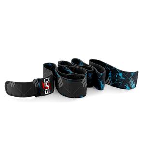 Bandes de genou en caoutchouc naturel pour la salle de sport, douces, réglables, avec fermeture auto-agrippante, légères, pour le soutien de l'entraînement musculaire, protection antidérapante - Product Image 3