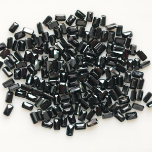 สปิเนลสีดำธรรมชาติ 5x3 มม. ทรงแปดเหลี่ยม คุณภาพดีที่สุด พลอยหลวมสำหรับทำเครื่องประดับ ได้รับการรับรองจากเรดเมาน์เทน เจมส์ - Product Image 2