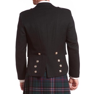 Chaqueta Escocesa de Tartán de Alta Calidad para Hombre, Chaqueta de Boda Highland Prince Charlie, Superventas, OEM, ODM - Product Image 3