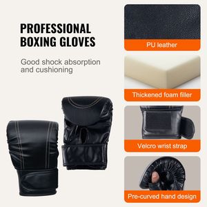 Ensemble de sacs de frappe en PVC de 1,2 m pour adultes, équipement d'entraînement de gym suspendu avec chaînes et gants pour MMA, karaté, judo - Product Image 4
