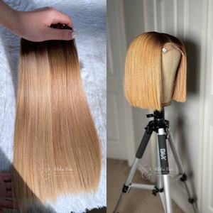 Elegante artículo Slay debe tener para las mujeres de aspecto natural más caliente de hueso crudo pelo liso Peluca de pelo crudo pelucas de encaje Full Hd sin pegamento - Product Image 6