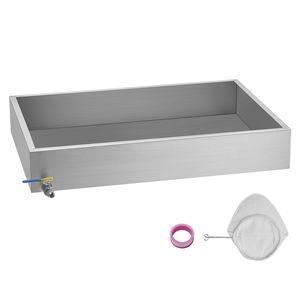 Pentola Industriale da 85 Litri con Evaporatore Piatto e 1 Valvola per 3 Metodi di Riscaldamento, Capacità 325 Tazze da 250ml per Sciroppo d'Acero - Product Image 1