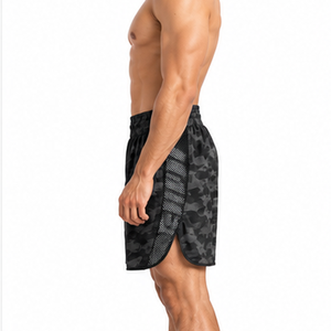 Pantalones Cortos de Boxeo para Hombre, Camuflaje, Transpirables, de Secado Rápido, para Entrenamiento, Gimnasio, Artes Marciales - Product Image 3