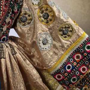 Nuevo Vestido Tribal Afgano Kuchi, Traje Salwar Kameez, Diseño de Diseñador Indio Pakistaní, Nuevo Diseño de Top con Cuello Bordado, Vestidos de Novia - Product Image 3