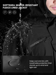 Veste Softshell Homme Style Unique en Gros, Imperméable et Respirante pour l'Hiver, Coupe-Vent - Product Image 5