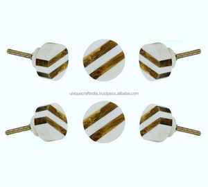 Perillas y manijas de madera y resina Artesanía elegante duradera y única para interiores sofisticados - Product Image 6