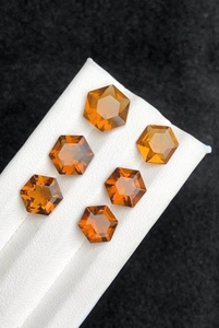 Pierre précieuse citrine naturelle 13,15 carats, pierre jaune véritable de haute qualité pour la fabrication de bijoux, vente en gros - Product Image 4